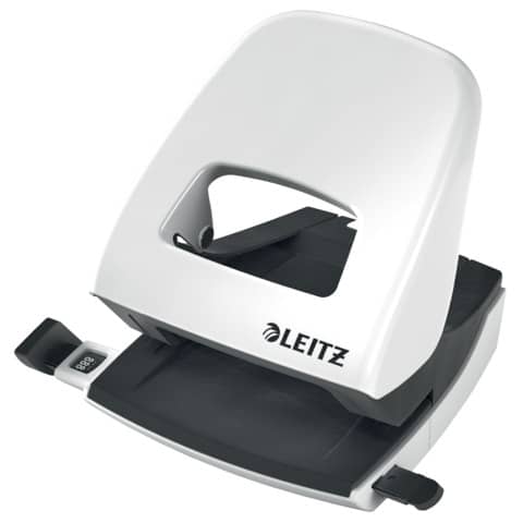 LEITZ Locher NeXXt WOW 5008, perlweiß, im Karton (EAN: 4002432395941)
