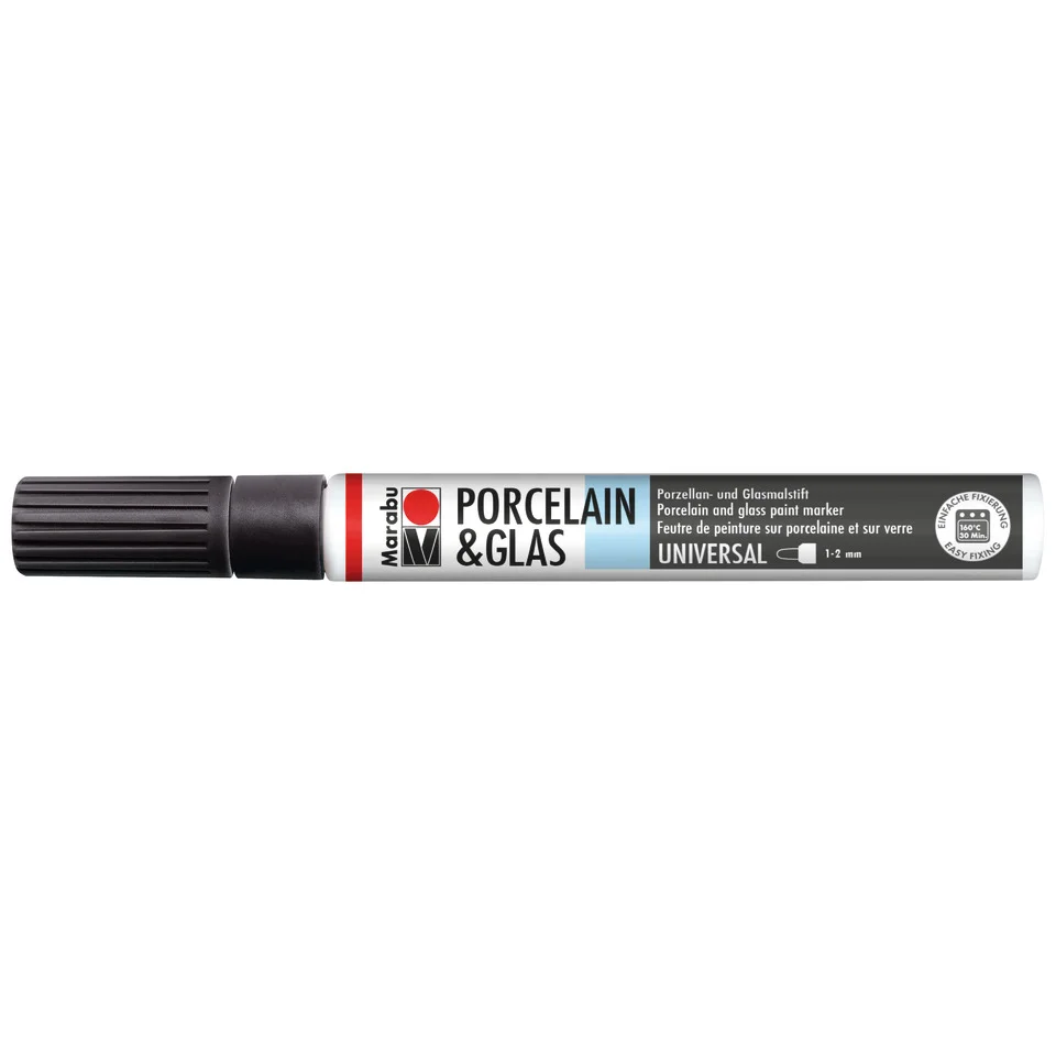 Marabu Marker "Porcelain & Glas Painter", schwarz (EAN: 4007751369482)