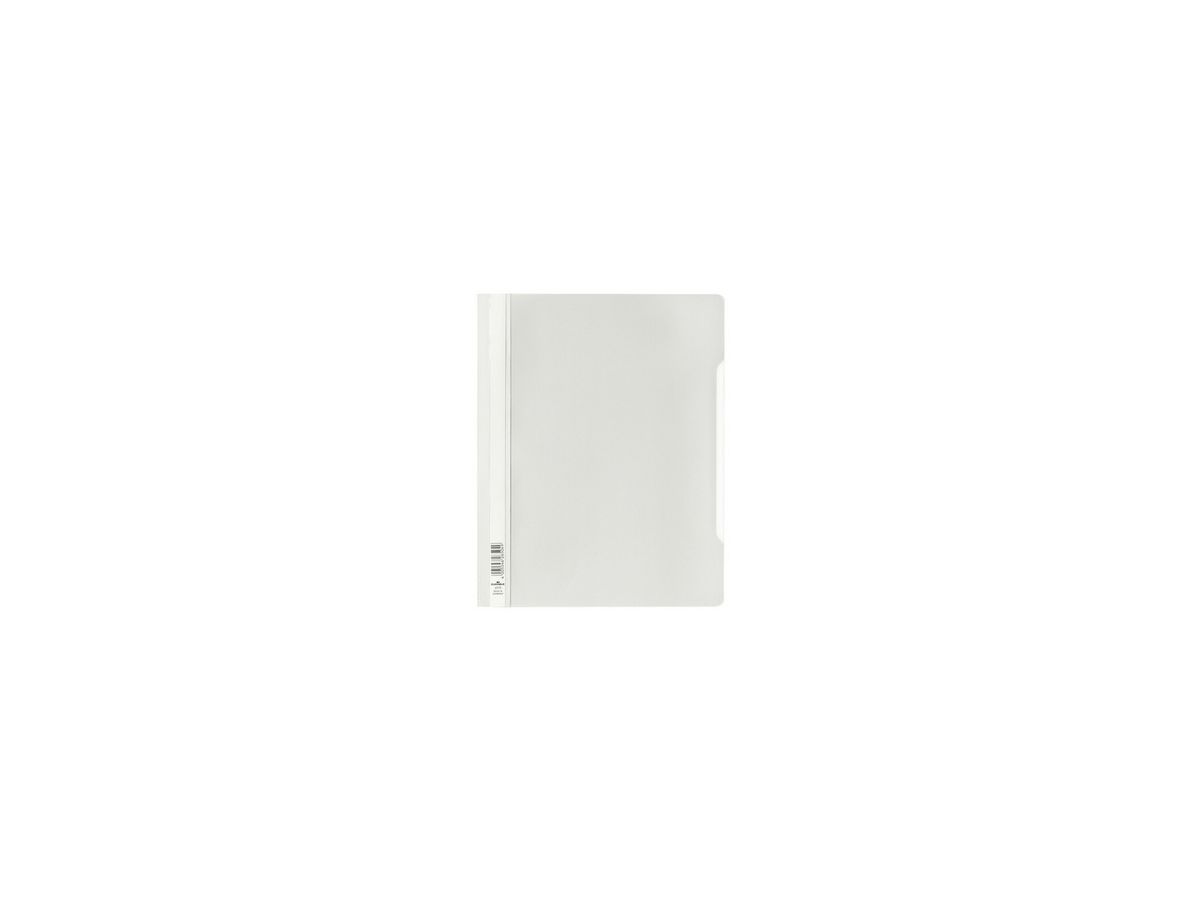 DURABLE Schnellhefter, DIN A4, aus Hartfolie, weiß (EAN: 4005546265018)