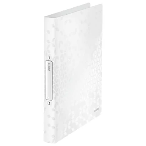 LEITZ Ringbuch WOW, DIN A4, PP, weiß, 2 Ringe (EAN: 4002432120826)