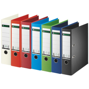 LEITZ Vollpapier-Ordner, 180 Grad, DIN A4, 80 mm, hellgrün (EAN: 4002432102853)