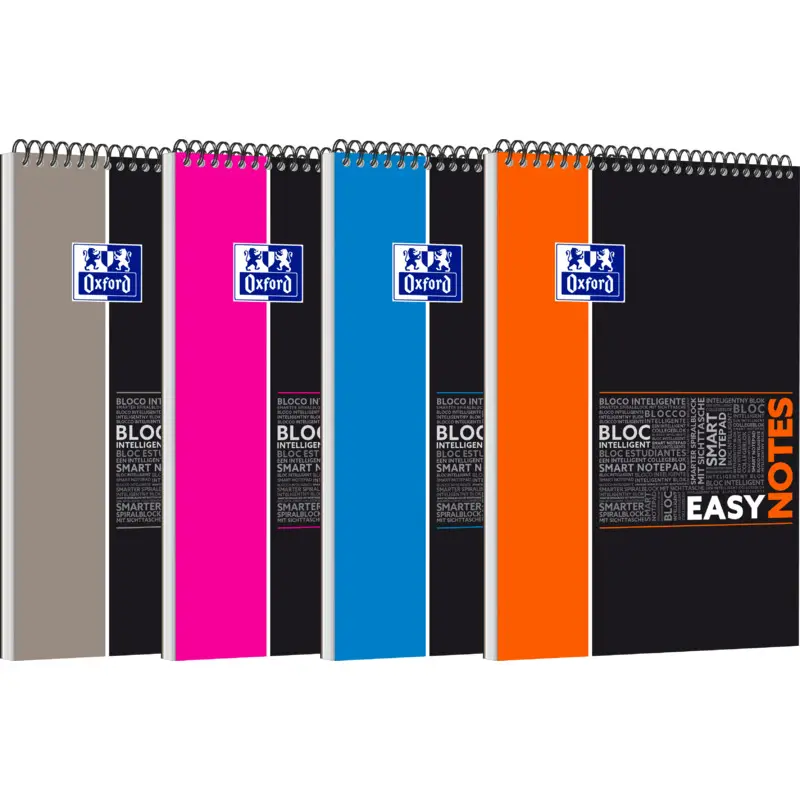Oxford Studium Spiralnotizblock "EASYNOTES", A4+, kariert (EAN: 3020120056593)