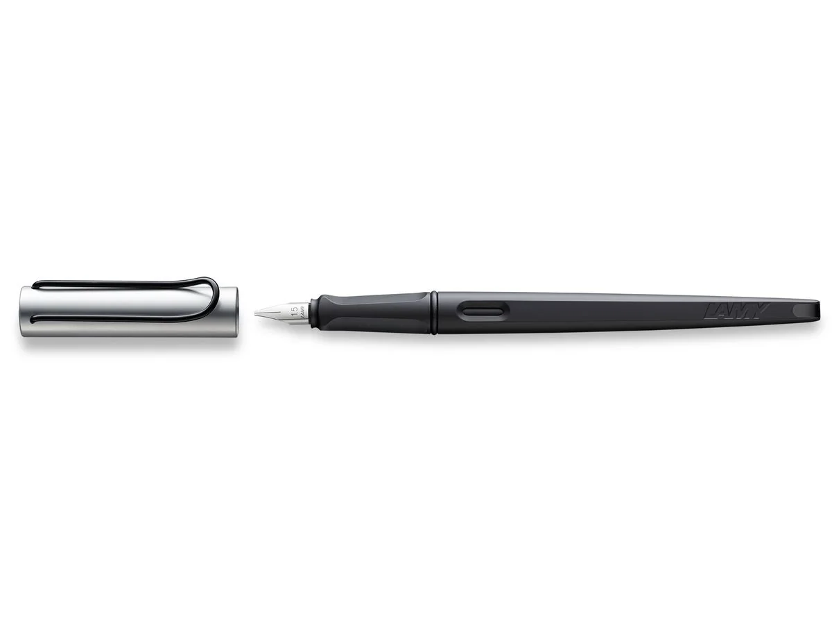 LAMY Kalligrafie-Füllhalter joy AL, Federbreite: 1,5 mm, blau (EAN: 4014519158813)