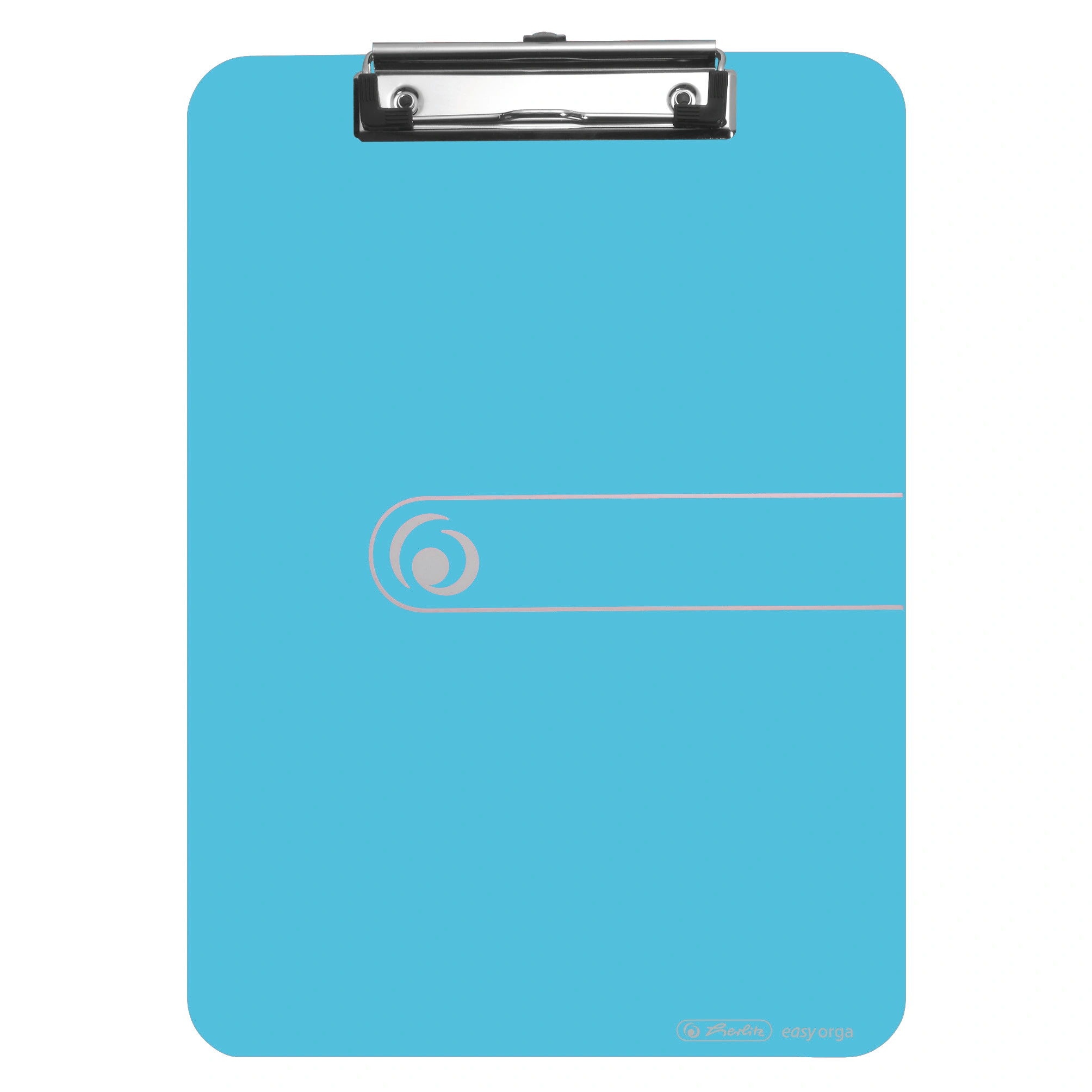 herlitz Klemmbrett easy orga to go, DIN A4, blau transparent (EAN: 4008110432724)