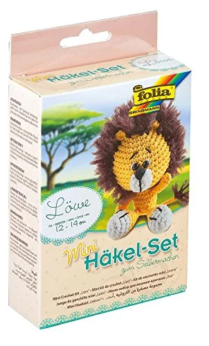folia Mini-Häkelset "Löwe" (EAN: 4001868083057)