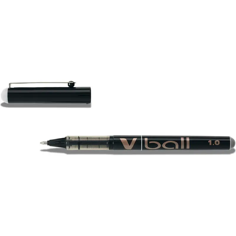 PILOT Tintenroller V Ball 1.0, schwarz (EAN: 4902505487286)
