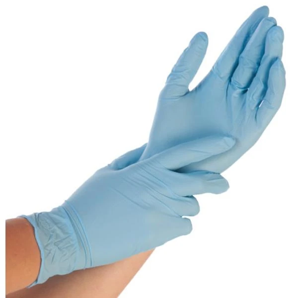 HYGONORM Nitril-Handschuh "SAFE LIGHT", L, blau, puderfrei (EAN: 4015544270112)