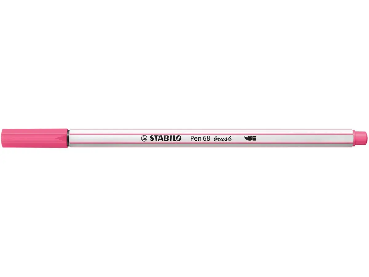 STABILO Pinselstift Pen 68 brush, rosa (EAN: 4006381583992)