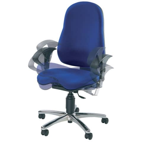 Topstar Bürodrehstuhl "Sitness 10", blau (EAN: 4014296541303)