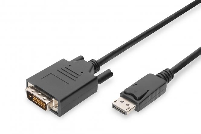 DIGITUS Adapterkabel, DP - DVI-D 24+1, 5,0 m (EAN: 4016032289135)