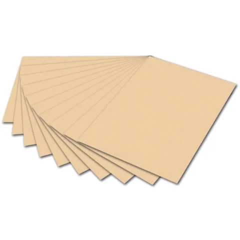 folia Fotokarton, DIN A4, 300 g/qm, chamois (EAN: 4001868614107)
