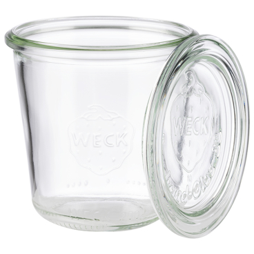 APS Weck-Glas mit Deckel, Sturz-Form, 290 ml, 6er Set (EAN: 4004133823525)