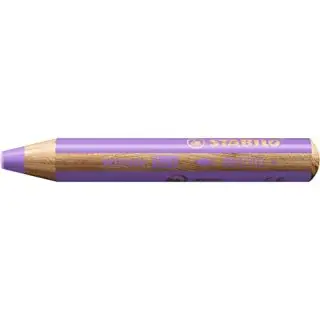 STABILO Multitalentstift woody 3 in 1, rund, pastelllila (EAN: 4006381577939)