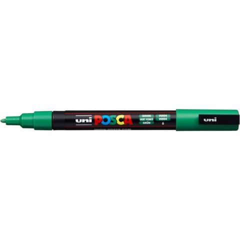POSCA Pigmentmarker PC-3M, dunkelgrün (EAN: 4902778915806)