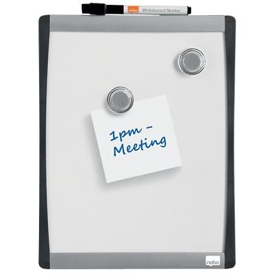 nobo Weißwandtafel mit Bogenrahmen, (B)215 x (H)280 mm (EAN: 5028252344364)