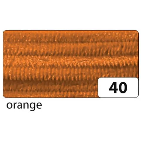folia Chenilledraht (Pfeifenputzer), orange (EAN: 4001868780406)