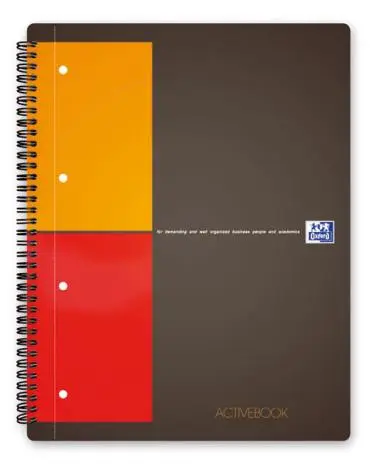 Oxford International Collegeblock "ACTIVEBOOK", kariert (EAN: 3020120014012)