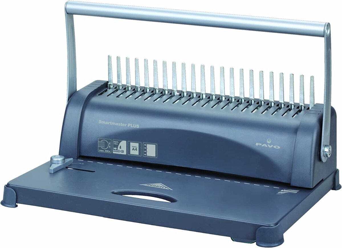 pavo Plastikbindegerät smartmaster plus, grau (EAN: 8717448031917)
