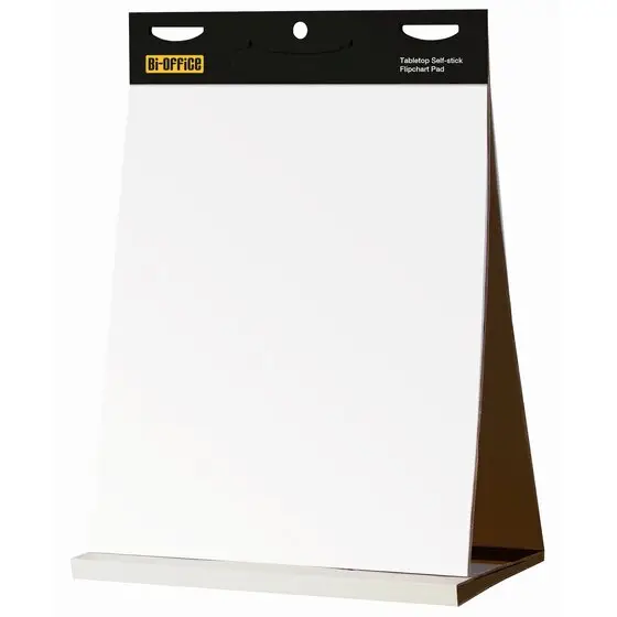 Bi-Office Tisch-Flipchart "Earth", 20 Blatt, 500 x 585 mm (EAN: 5603750550402)