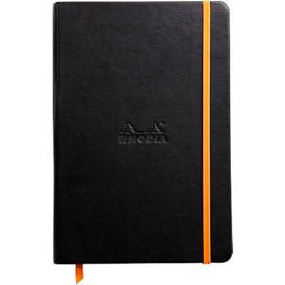 RHODIA Notizbuch RHODIARAMA, DIN A5, liniert, schwarz (EAN: 3037921187425)