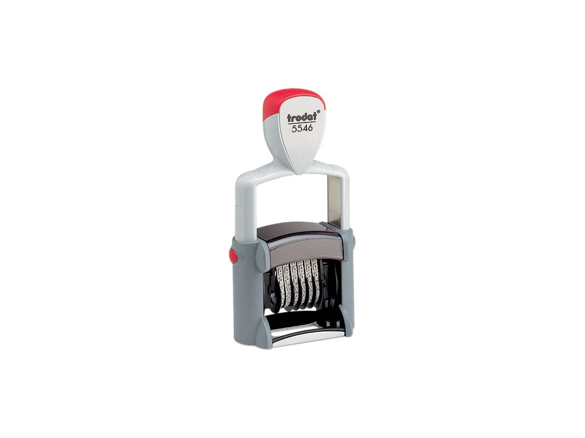 trodat Ziffernstempel Professional 4.0 5546, 6-stellig, schwarz (EAN: 0190084204545)