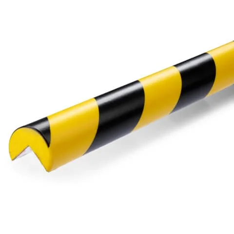 DURABLE Eckschutzprofil C25R, Länge: 1 m, schwarz/gelb, rund (EAN: 4005546735627)