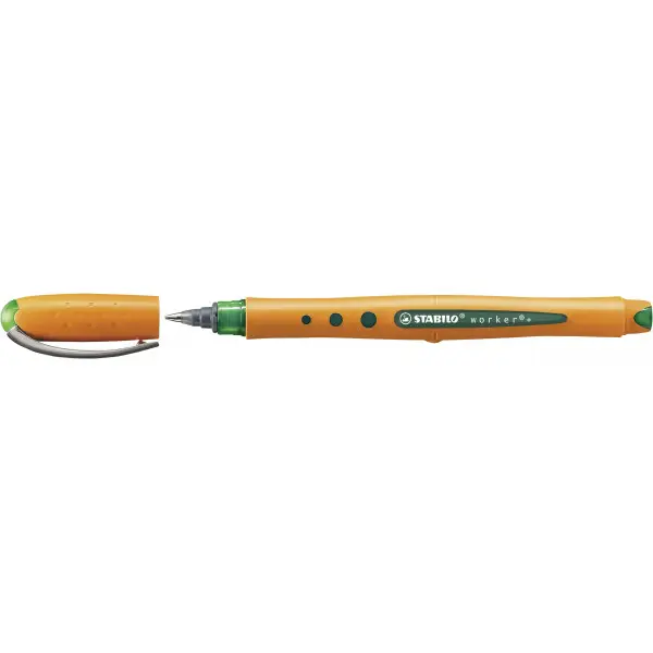 STABILO Tintenroller worker medium, grün (EAN: 0000042119180)