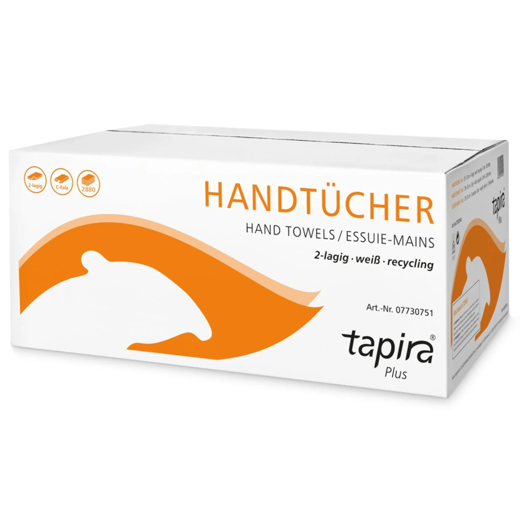 Tapira Handtuchpapier Plus, 230 x 310 mm, C-Falz, weiß (EAN: 4260339559204)