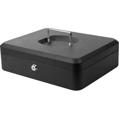 pavo Geldkassette, schwarz, Maße: (B)300 x (T)240 x (H)90 mm (EAN: 8717448011858)