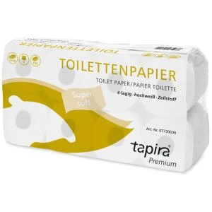 Tapira Toilettenpapier Premium, 4-lagig, hochweiß (EAN: 4260339557941)