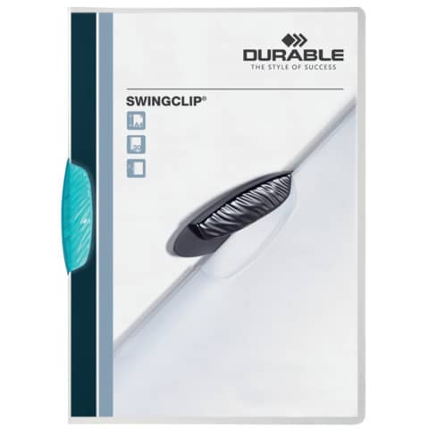 DURABLE Klemmhefter SWINGCLIP, DIN A4, Clip mittelblau (EAN: 4005546208817)