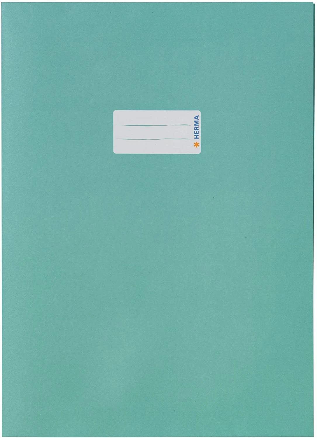 HERMA Heftschoner, DIN A4, aus Papier, türkis (EAN: 4008705055277)