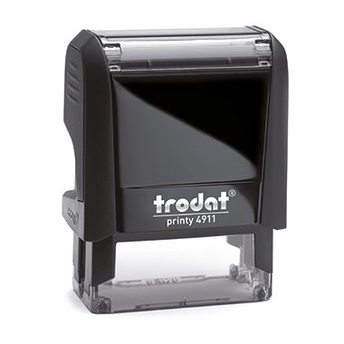 trodat Textstempelautomat Printy 4911 4.0, schwarz (EAN: 9008056440840)