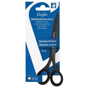 Läufer Design Universalschere, Länge: 170 mm, schwarz (EAN: 4006677872236)