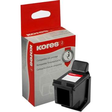 Kores wiederbefüllte Tinte G1711BK ersetzt hp CC654AE/ (EAN: 4045257171116)