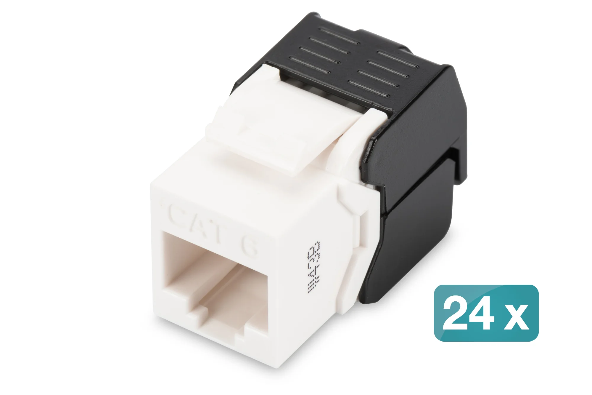 DIGITUS Keystone Modul Kat.6, ungeschirmt, 24er Set (EAN: 4016032466420)