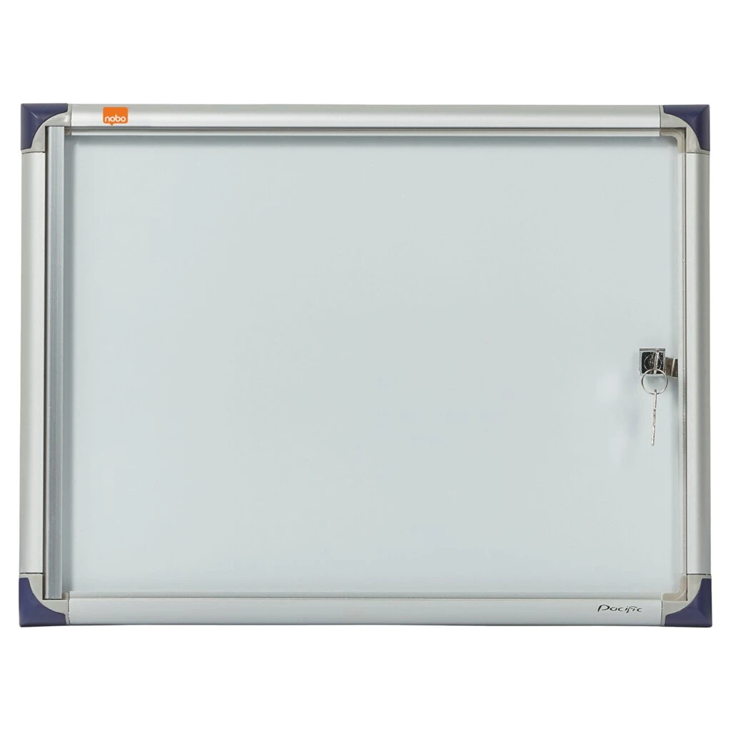 nobo Schaukasten, extraflach, Metall-Rückwand, 2 x DIN A4 (EAN: 5028252158732)