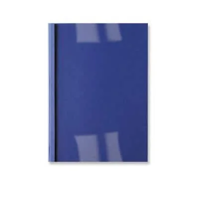 GBC Thermobindemappe ThermaBind Lederoptik, A4, 3 mm, dunkelblau (EAN: 0013465451010)