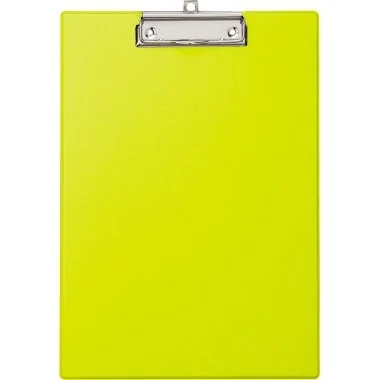 MAUL Klemmbrett, DIN A4, mit Folienüberzug, gelb (EAN: 4002390064637)
