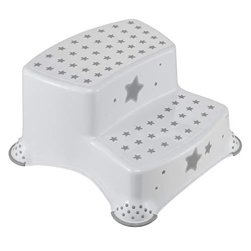 keeeper kids Tritthocker igor "stars", zweistufig, weiß (EAN: 4052396044874)