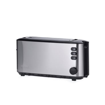 SEVERIN Langschlitz-Toaster AT 2515, Edelstahl / schwarz (EAN: 4008146251504)