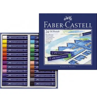 FABER-CASTELL Ölpastellkreiden STUDIO QUALITY, 24er Etui (EAN: 4005401270249)
