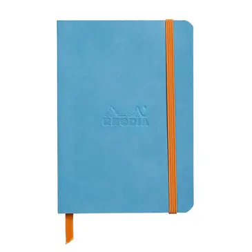 RHODIA Notizbuch RHODIARAMA, DIN A6, liniert, türkis (EAN: 3037921173077)
