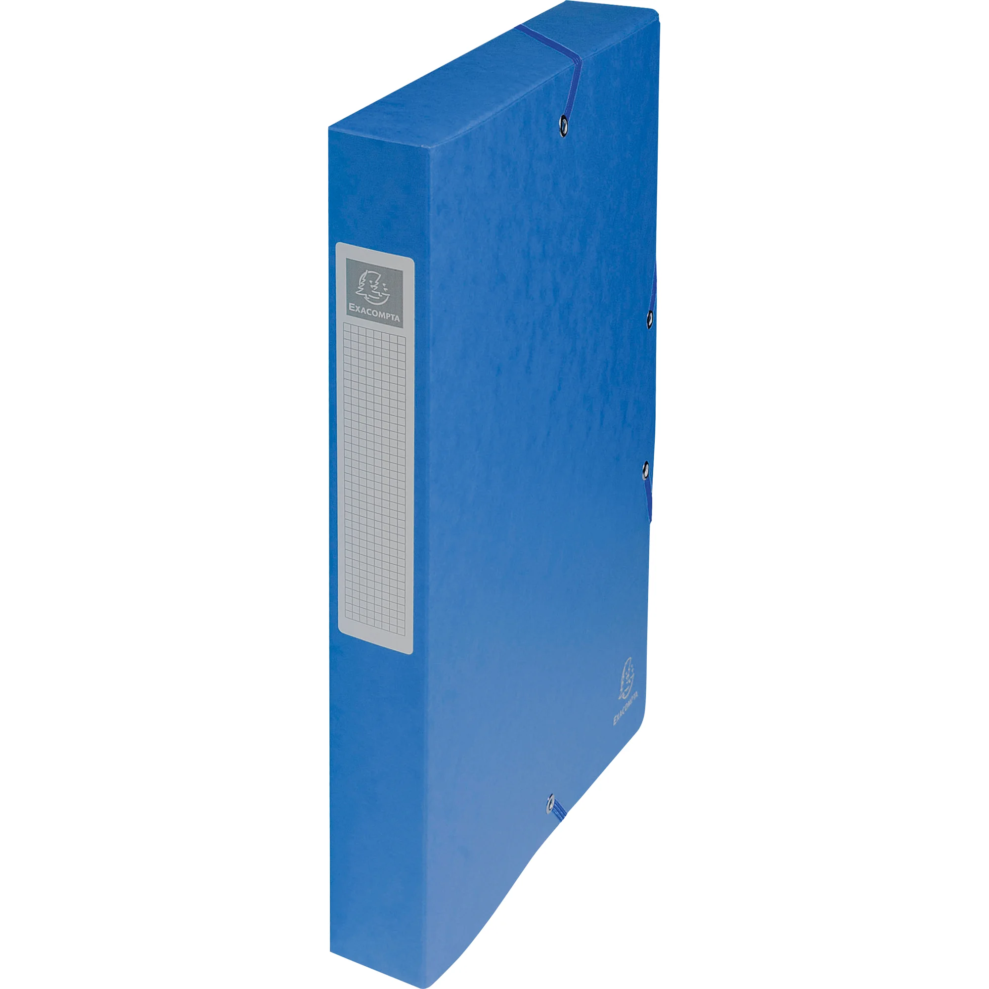 EXACOMPTA Sammelbox, Karton, Rückenbreite 40 mm, blau (EAN: 3130630504023)