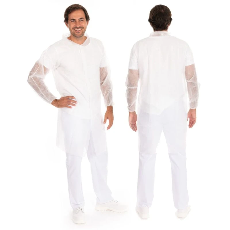 HYGOSTAR Besucherkittel ECO HYGOBASE, weiß, XL (EAN: 4015544710434)