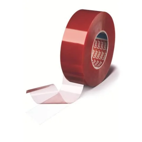 tesa tesafix doppelseitiges Klebeband 4965, 25 mm x 50 m, farblos (EAN: 4005800198861)