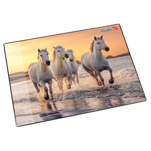 Läufer Schreibunterlage Pferde am Strand, 400 x 530 mm (EAN: 4006677466565)
