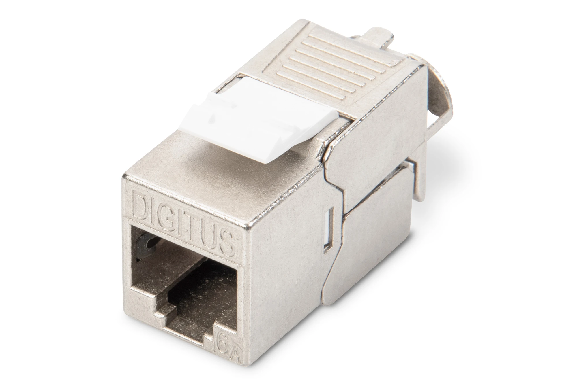 DIGITUS Keystone Modul, Kat. 6A, geschirmt, grau (EAN: 4016032293767)