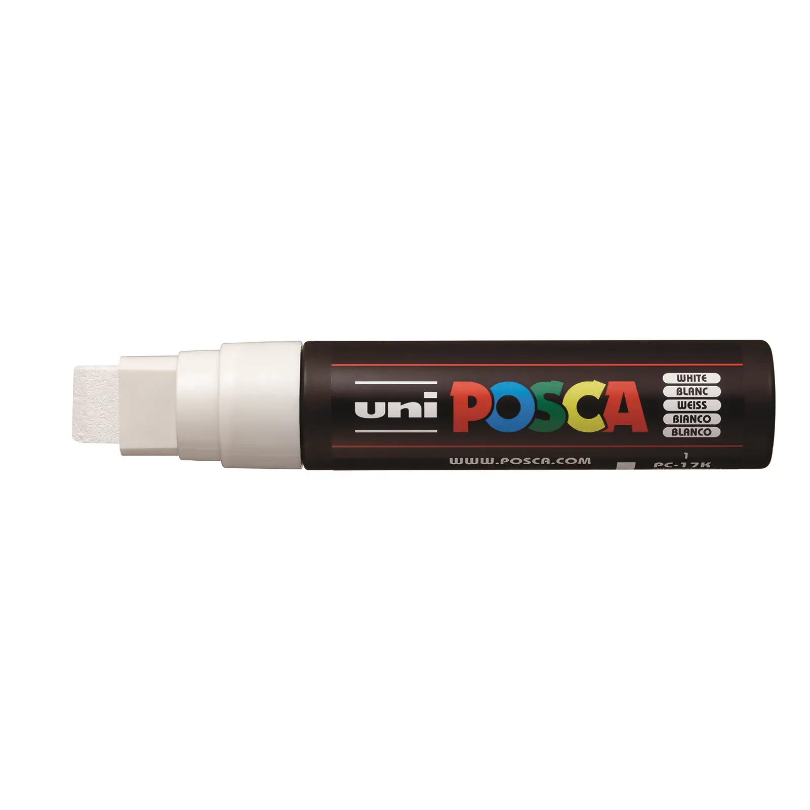POSCA Pigmentmarker PC-17K, weiß (EAN: 4902778364161)