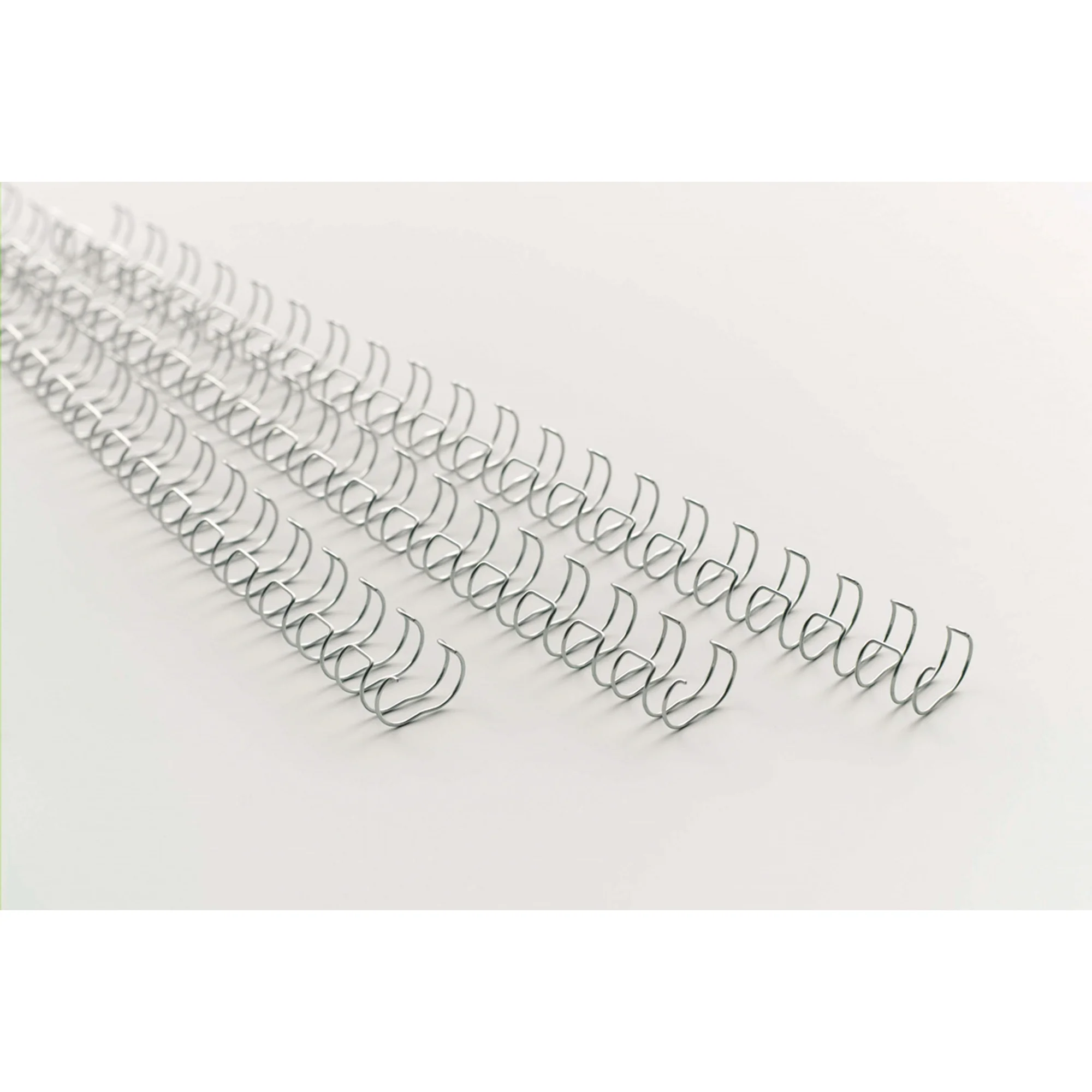 GBC Drahtbinderücken WireBind, A4, 34 Ringe, 9,5 mm, silber (EAN: 5019577190316)